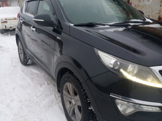 2012 Kia Sportage III, чёрный, 1550000 рублей, вид 3