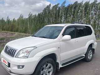 2005 Toyota Land Cruiser Prado 4-speed 120 Series, белый, 1900000 рублей, вид 1
