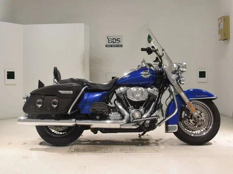 2008 Harley-Davidson Road King, синий, 977000 рублей, вид 1