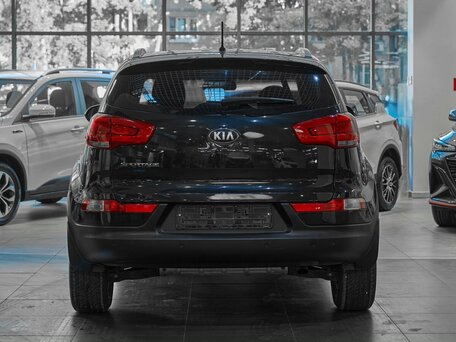 2015 Kia Sportage III Рестайлинг, чёрный, 1189000 рублей, вид 5