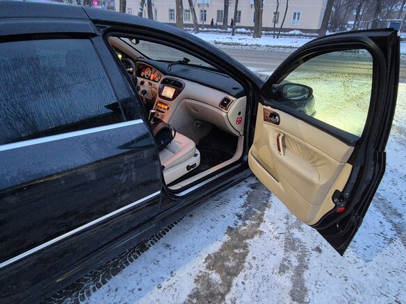 2006 Peugeot 607 I Рестайлинг, чёрный - вид 12