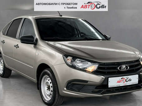 2020 Lada (ВАЗ) Granta I Рестайлинг, серый, 652000 рублей, вид 4