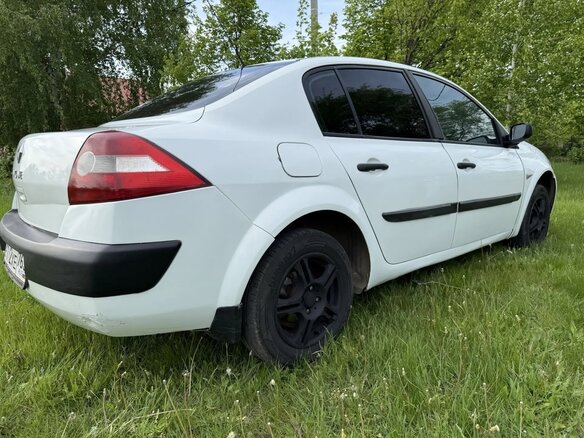 2004 Renault Megane II, белый, 270000 рублей - вид 6