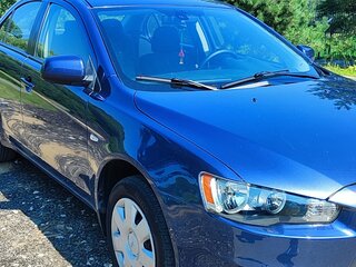 2008 Mitsubishi Lancer X, синий, 650000 рублей, вид 3