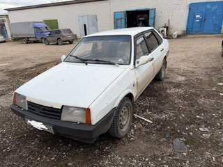 1997 Lada (ВАЗ) 21099, белый, 110000 рублей, вид 1