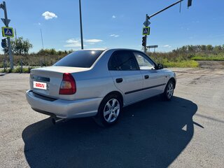 2011 Hyundai Accent ТагАЗ II, серебристый, 420000 рублей, вид 4