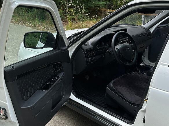 2015 Lada (ВАЗ) Priora I Рестайлинг, белый, 655000 рублей - вид 5