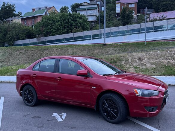 2007 Mitsubishi Lancer X, красный, 635000 рублей - вид 5