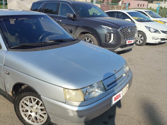 2002 Lada (ВАЗ) 2112, серый, 75000 рублей - вид 3