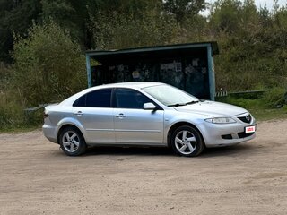 2005 Mazda 6 I (GG), серебристый, 360000 рублей, вид 4