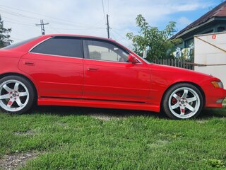 1993 Toyota Mark II VII (X90), красный, 1300000 рублей, вид 2