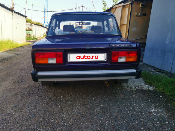2003 Lada (ВАЗ) 2105, фиолетовый, 400000 рублей - вид 4