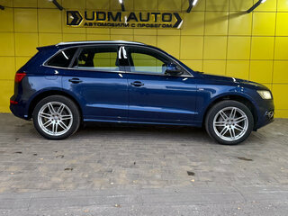 2012 Audi Q5 I (8R) Рестайлинг, синий, 1790000 рублей, вид 4