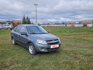 2013 Lada (ВАЗ) Granta I, серый, 249000 рублей, вид 1