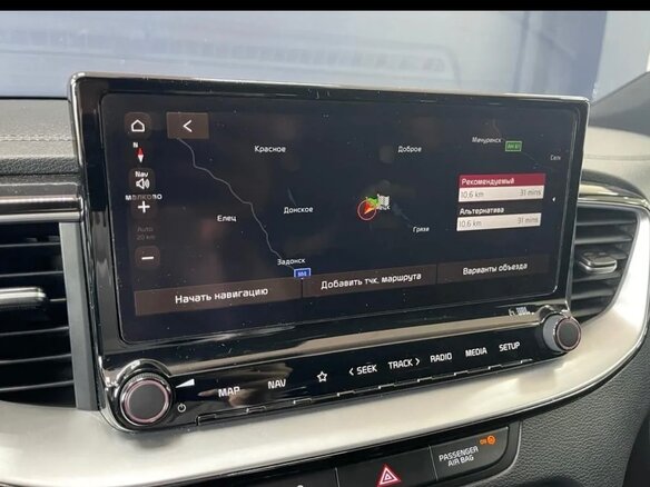 2021 Kia Ceed III Рестайлинг, красный, 2420000 рублей - вид 7