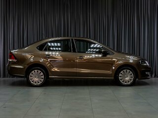 2016 Volkswagen Polo V Рестайлинг, коричневый, 1189000 рублей, вид 5