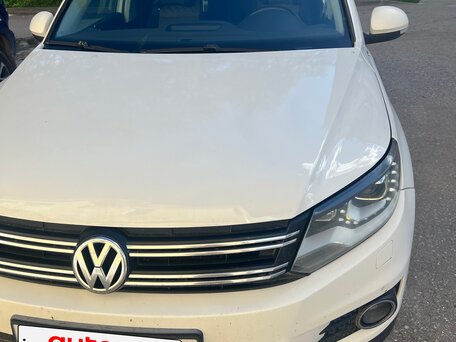 2012 Volkswagen Tiguan I Рестайлинг, белый, 1100000 рублей, вид 2