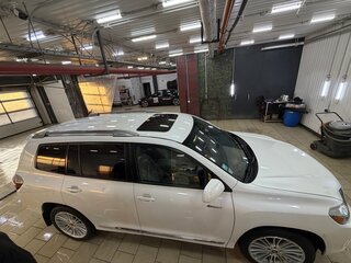 2008 Toyota Highlander II (XU40), белый, 1600000 рублей, вид 5