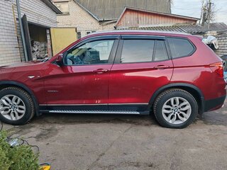 2012 BMW X3 30d xDrive II (F25), красный, 1720000 рублей, вид 3