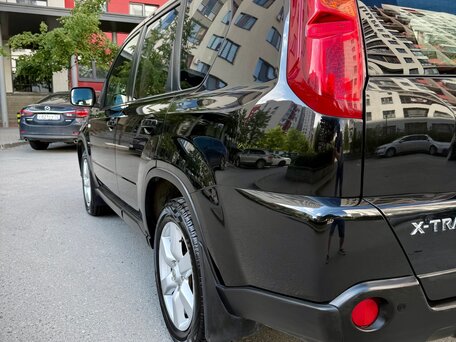 2010 Nissan X-Trail II, чёрный, 1550000 рублей, вид 5