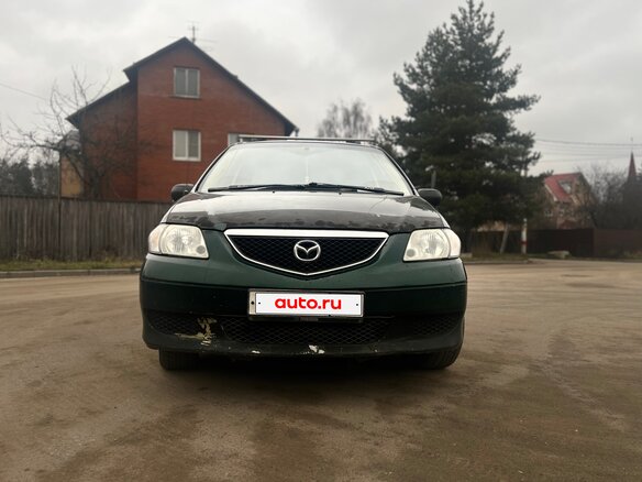 2002 Mazda MPV II (LW), зелёный, 360000 рублей - вид 12
