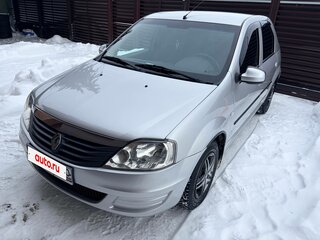 2013 Renault Logan I Рестайлинг, серый, 555000 рублей, вид 2