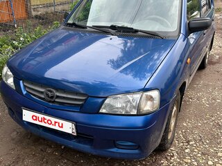 2000 Mazda Demio I (DW), синий, 215000 рублей, вид 1