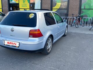 1999 Volkswagen Golf IV, серебристый, 600000 рублей, вид 3