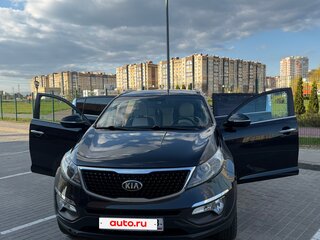 2015 Kia Sportage III Рестайлинг, чёрный, 1850000 рублей, вид 2