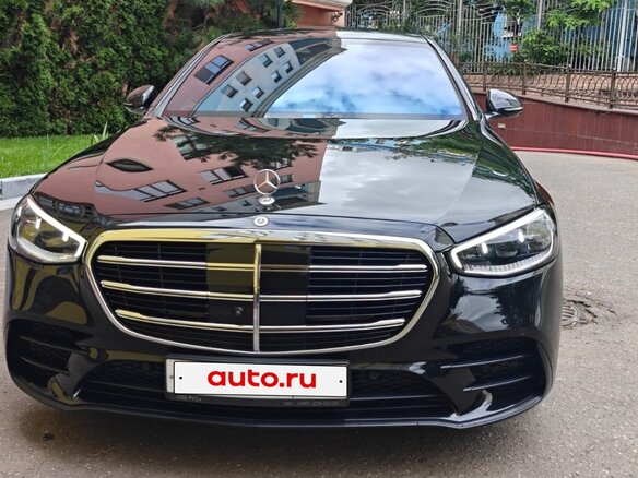 2021 Mercedes-Benz S-Класс 350 d Long 4MATIC VII (W223), чёрный