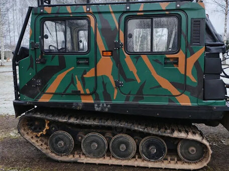 1986 Hagglunds BV 206, зелёный, 7500000 рублей, вид 1