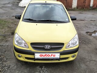 2008 Hyundai Getz I Рестайлинг, жёлтый, 500000 рублей, вид 3