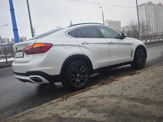 2017 BMW X6 30d II (F16), белый, 4000000 рублей, вид 4