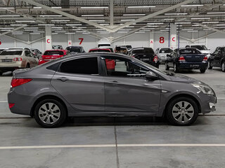 2015 Hyundai Solaris I Рестайлинг, серый, 745000 рублей, вид 4