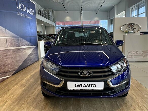 2026 Lada (ВАЗ) Granta I Рестайлинг, синий, 1208000 рублей - вид 1