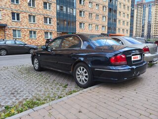 2011 Hyundai Sonata ТагАЗ IV (EF) Рестайлинг, чёрный, 489000 рублей, вид 4