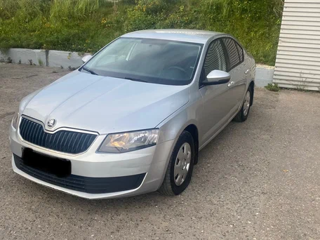 2014 Skoda Octavia III (A7), серебристый, 750000 рублей, вид 3