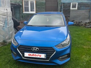 2017 Hyundai Solaris II, синий, 800000 рублей, вид 2