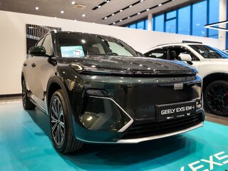 2026 Geely EX5 Гибрид EM-R, зелёный, 3829990 рублей, вид 2