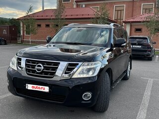 2010 Nissan Patrol VI (Y62), чёрный, 1790000 рублей, вид 1