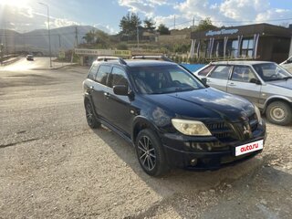 2007 Mitsubishi Outlander I, чёрный, 520000 рублей, вид 3
