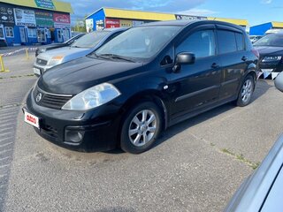 2010 Nissan Tiida I Рестайлинг, чёрный, 465000 рублей, вид 2