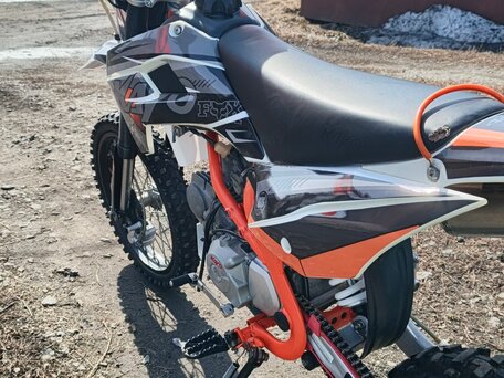 2024 Kayo Basic TT125, оранжевый, 65000 рублей, вид 5