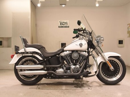 2011 Harley-Davidson Fat Boy, белый, 1164000 рублей, вид 2