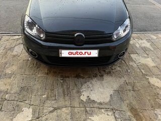 2012 Volkswagen Golf VI, чёрный, 820000 рублей, вид 4