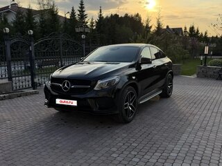 2017 Mercedes-Benz GLE Coupe 400 I (C292), чёрный, 6230000 рублей, вид 1