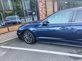 2021 Hyundai Sonata VIII (DN8), синий, 2200000 рублей, вид 2