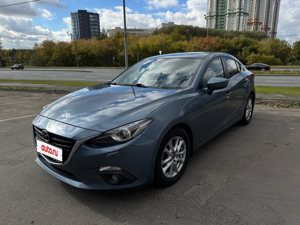 2013 Mazda 3 III (BM), голубой, 1250000 рублей