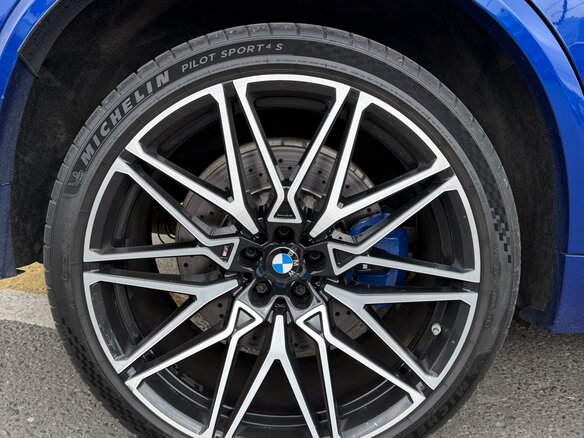 2020 BMW X5 M Competition III (F95), синий - вид 12