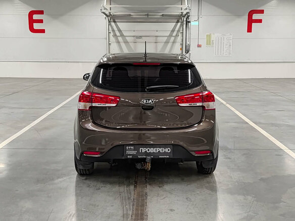 2015 Kia Rio III Рестайлинг, коричневый, 839000 рублей - вид 5